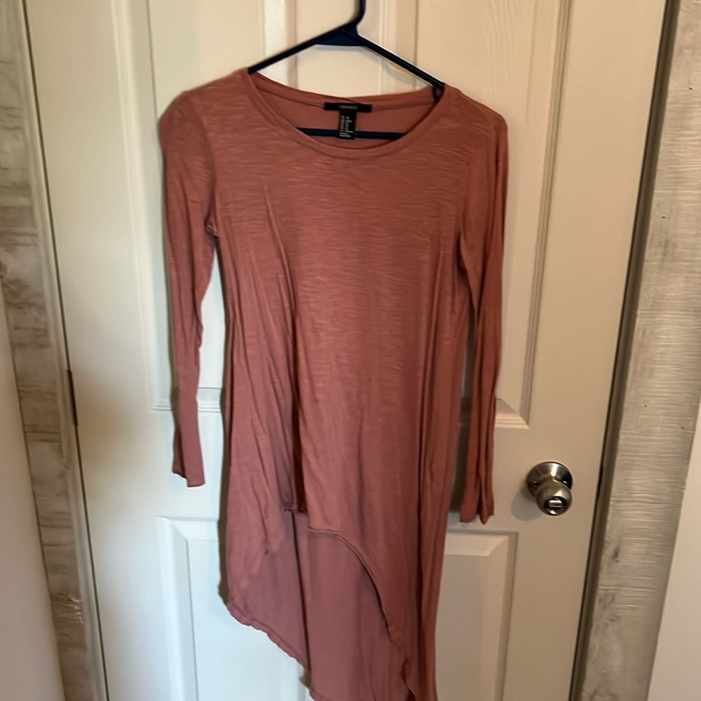 High Low Long Sleeve Shirt